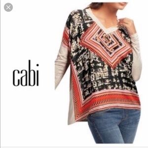 Cabi Scarf tee- EUC